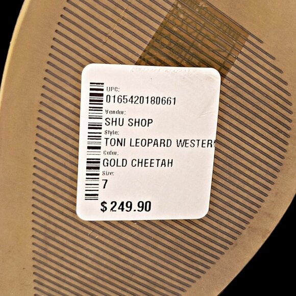 Shu Shop Toni Western Cheetah Boots - Picture 11 of 13